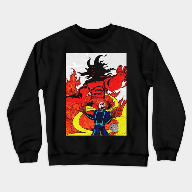 Ghost Rider Crewneck Sweatshirt by BladeAvenger